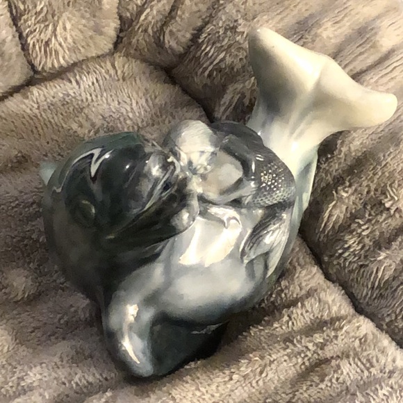 Cook Collectables Company- Dolphin w/Mermaid Fine Art Sculpture.NWT - Picture 12 of 17